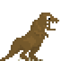 Brown Pet Tyrannosaurus