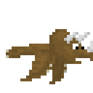 Brown Pet Triceradon