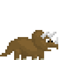 Brown Pet Triceratops