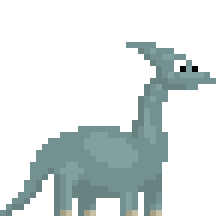 Grey Pet Pterosaurus