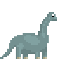 Grey Pet Apatosaurus
