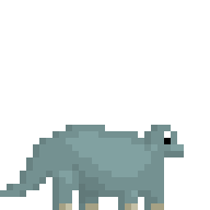 Grey Pet Apatoceratops