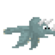 Grey Pet Triceradon