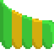 Green & Yellow Awning