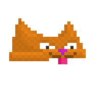 Orange Cat As A Hat