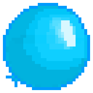 Blue Floaty Balloon