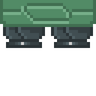 Starship Hull - EXT Bottom (GREEN)