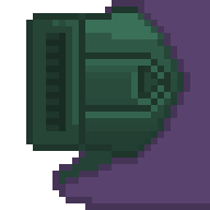 Starship Hull - EXT Bottom Thruster (PURPLE)