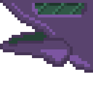 Starship Hull - EXT Bottom Wall Corner (L) (PURPLE)