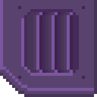 Starship Hull - EXT Bottom Vent (PURPLE)
