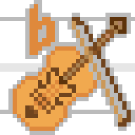 Sheet Music: Flat Violin