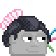 Ornamental Hair Fan & Chopsticks