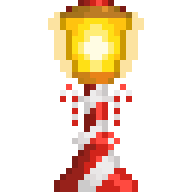 Candy Cane Streetlamp