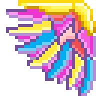 Stained Glass Heartwings