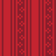 Manor House Red Striped Wallpaper