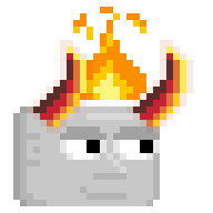 Hellfire Horns - Orange