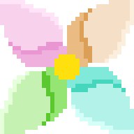 Flower Pinwheel