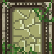 Bountiful Jungle Temple Door