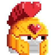Golden Heartthrob Helm