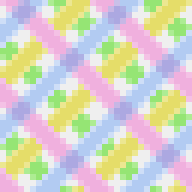 Pastel Checkered Wallpaper