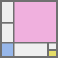 Pastel Mondrian Block