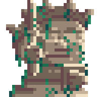 Decayed Statue Block