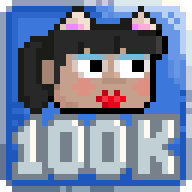 Silver 100K Milestone Plaque